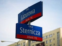 Ulice Lazurowa i Sternicza - tabliczki MSI